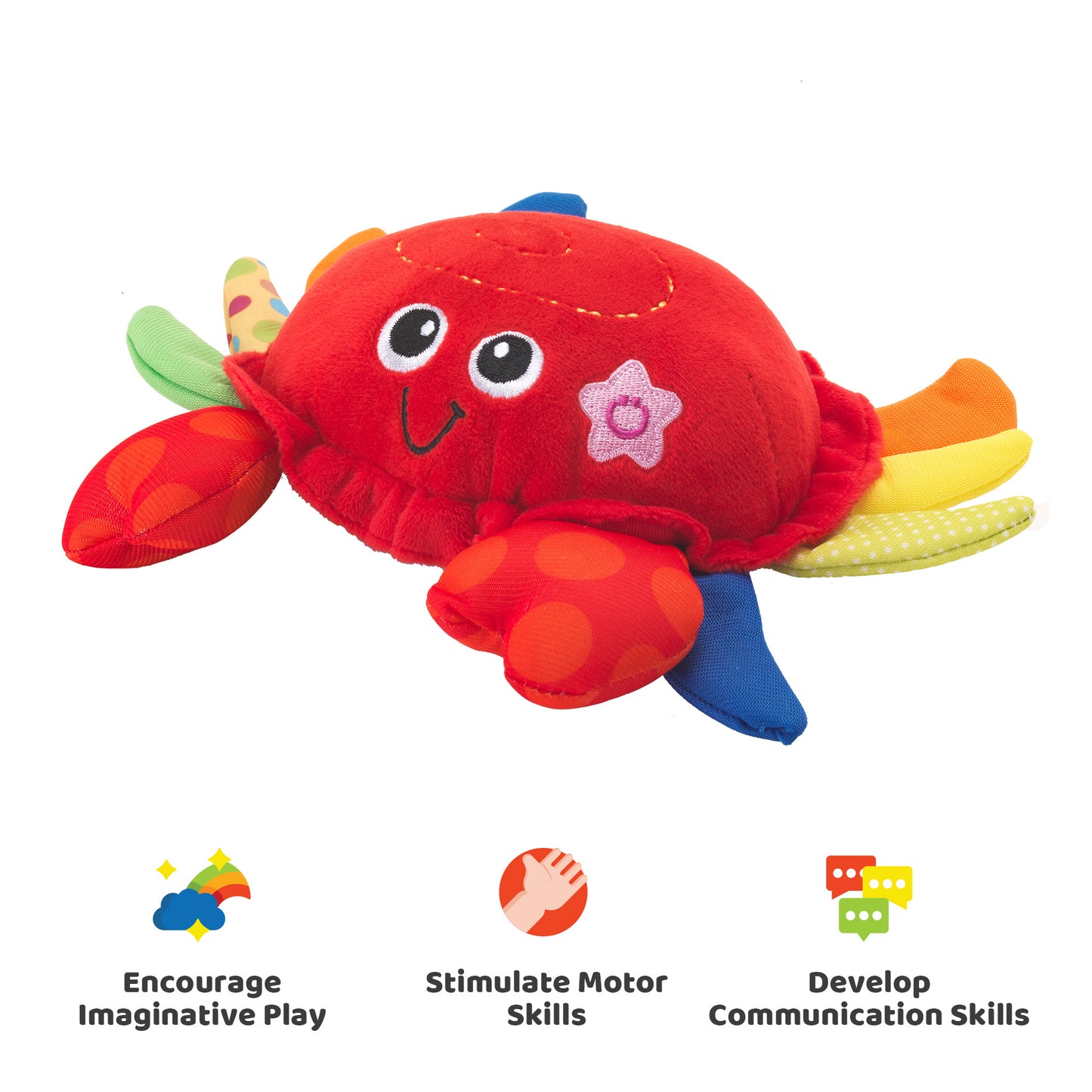 Shake 'N Dance Pals Crab: Musical Dancing Toy for Babies 3 Months+