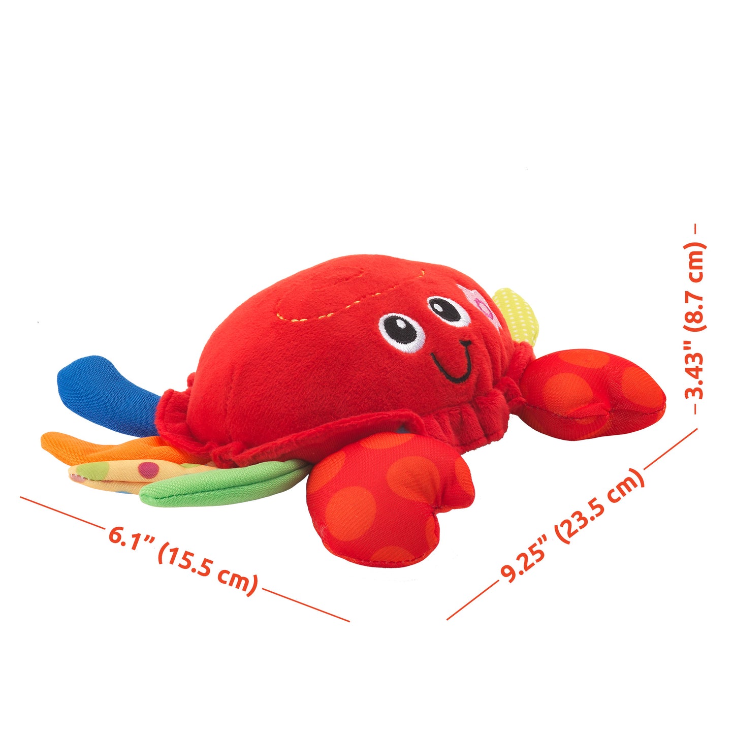 Shake 'N Dance Pals Crab: Musical Dancing Toy for Babies 3 Months+