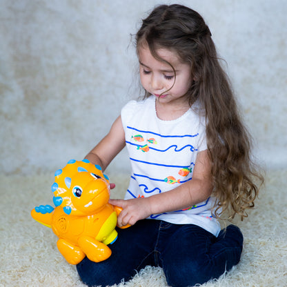 Interactive Baby Dinosaur Toy: Musical Toy for Toddlers 18+ Months