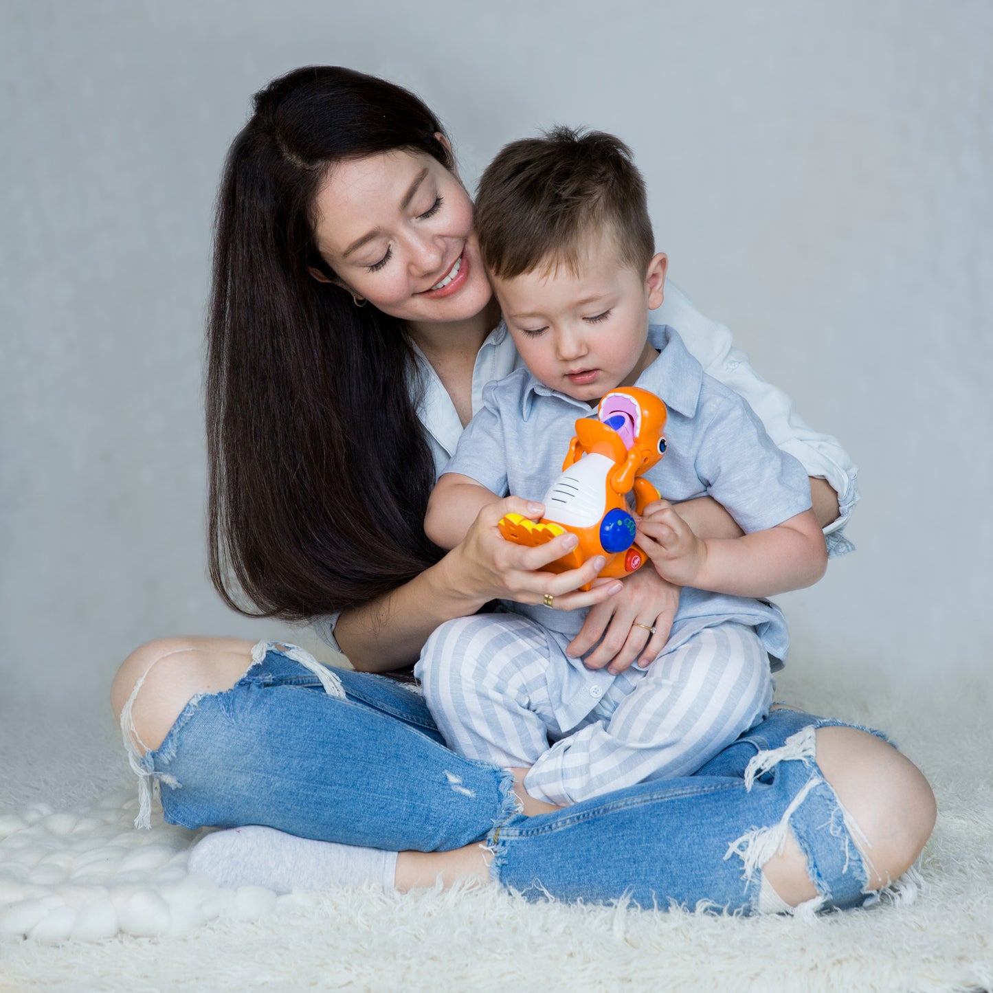 Tikki The Dino: Interactive Dinosaur Microphone Toy for Toddlers 2+