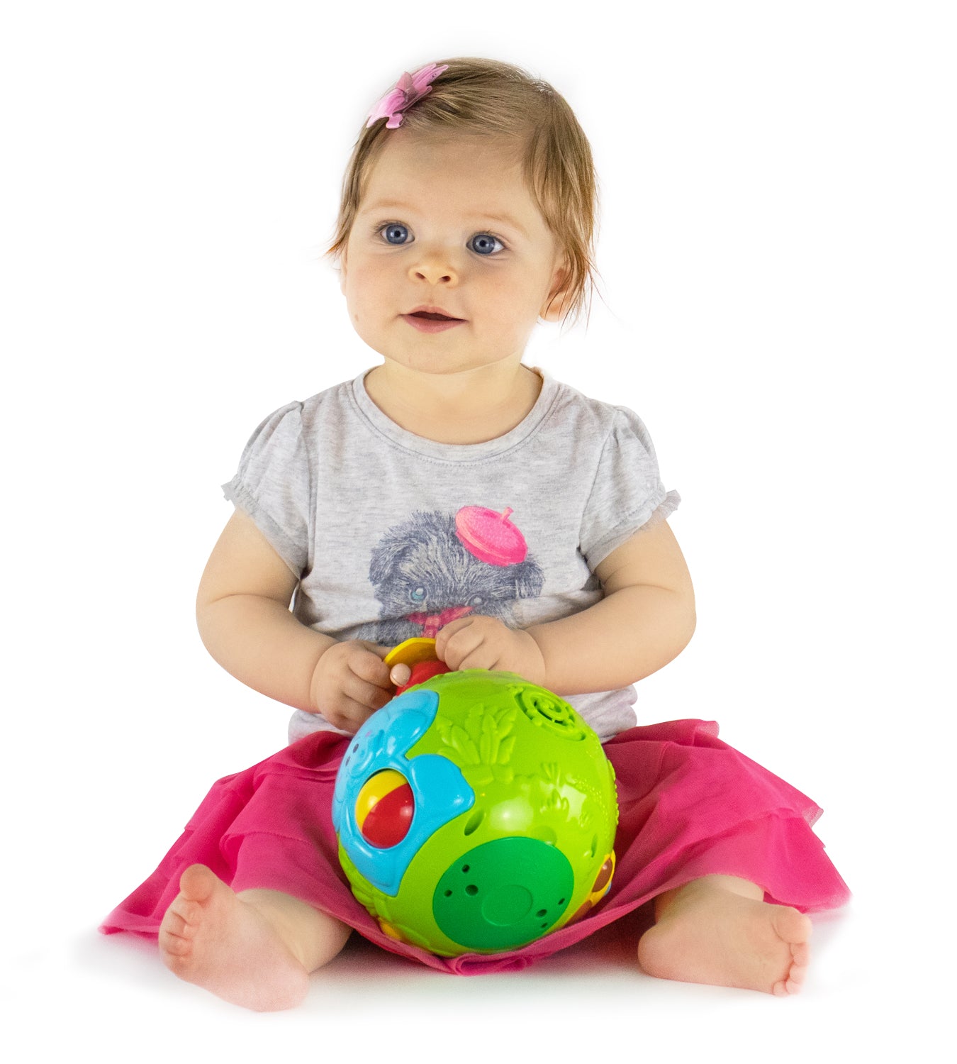 Jungle Animal Roll & Learn Activity Ball for Babies 6 Months+
