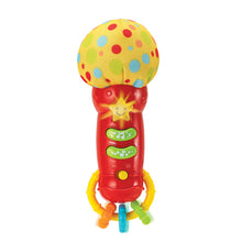 Baby Microphone Toy. My First Kids Microphone with Sounds and Teethers/Rattle. Battery Operated Toy Microphone for Toddlers and Babies 3-36 Months