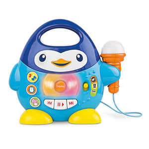 Penguin Karaoke Buddy: Musical Sing-Along Toy for Toddlers 18 Months+