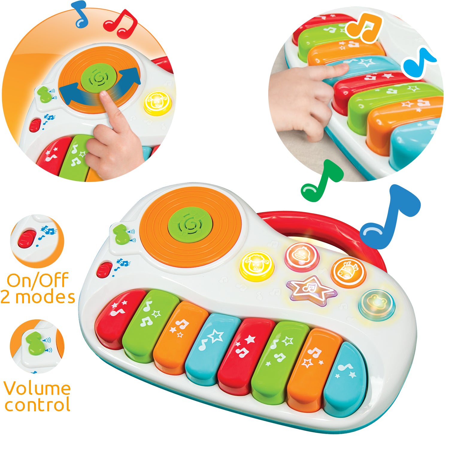 Baby piano clearance toy