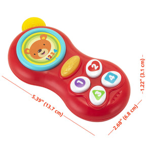 Baby Cell Phone Toy: Musical & Light-Up Toy for Babies & Infants 3 Months+