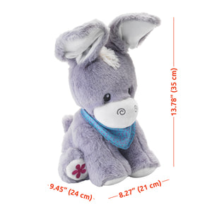 Peek-A-Boo Plush Donkey: Interactive Baby Toy for 6 Months+