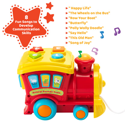 Interactive Toy Train: Musical & Educational Toy for Babies 6+ Months