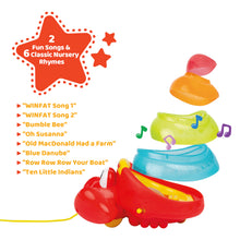 Pull Along Crab Stacker: Fun & Educational Toy for Toddlers 1-3 Years