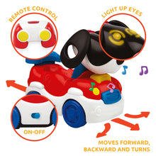 2-in-1 Puppy Racer: Remote Control Car & Dog Toy for Toddlers 18 Months+