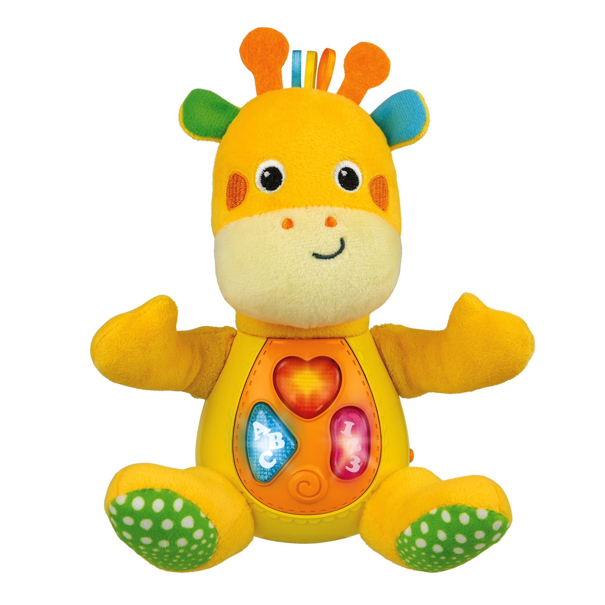 Musical stuffed cheap animals for babies